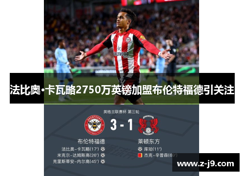 法比奥·卡瓦略2750万英镑加盟布伦特福德引关注 法比奥·卡瓦略2750万英镑加盟布伦特福德引关注